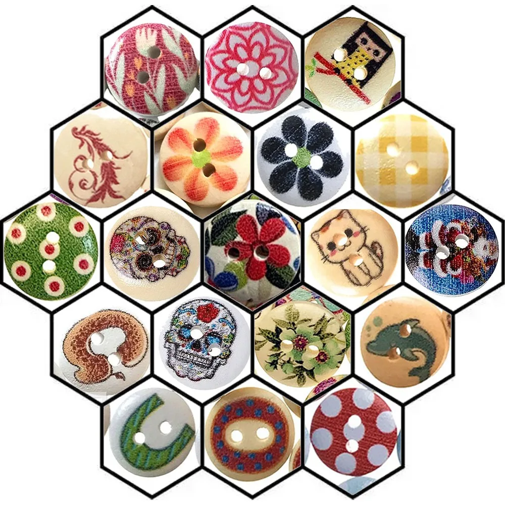 300 шт. 15 мм, деревянные пуговицы с рисунком «Цветок», винтажные, плоские, круглые, с 2 отверстиями, для рукоделия и шитья
300 шт. 15 мм, деревянные пуговицы с рисунком «Цветок», винтажные, плоские, круглые, с 2 отверстиями, для рукоделия и шитья