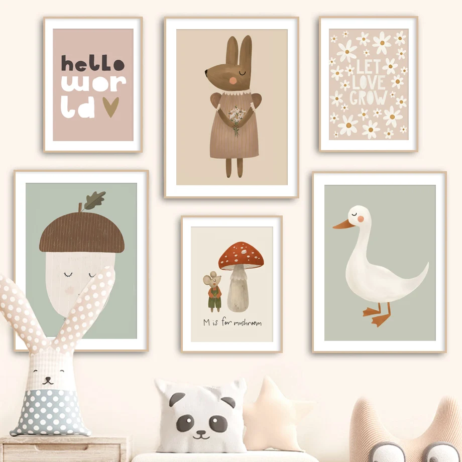 Nordic Retro Poster And Prints Wall Pictures Baby Kids Room Decor Cartoon Rabbit Fox Mouse Goose Duck Wall Art Diamond Paintin
Nordic Retro Poster And Prints Wall Pictures Baby Kids Room Decor Cartoon Rabbit Fox Mouse Goose Duck Wall Art Diamond Paintin
