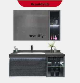 X A13 Light Luxury Stone Plate Ceramic Seamless Whole Washbin Bathroom Cabinet Combination Simple Bathroom Table
X A13 Light Luxury Stone Plate Ceramic Seamless Whole Washbin Bathroom Cabinet Combination Simple Bathroom Table