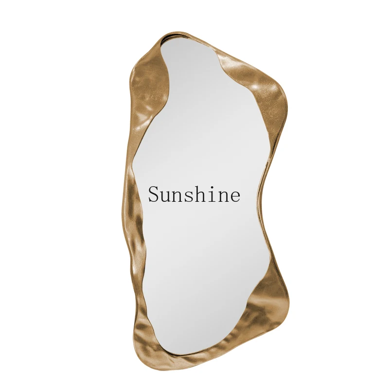 Легкое роскошное современное зеркало в полный рост, домашнее настенное зеркало специальной формы
Легкое роскошное современное зеркало в полный рост, домашнее настенное зеркало специальной формы