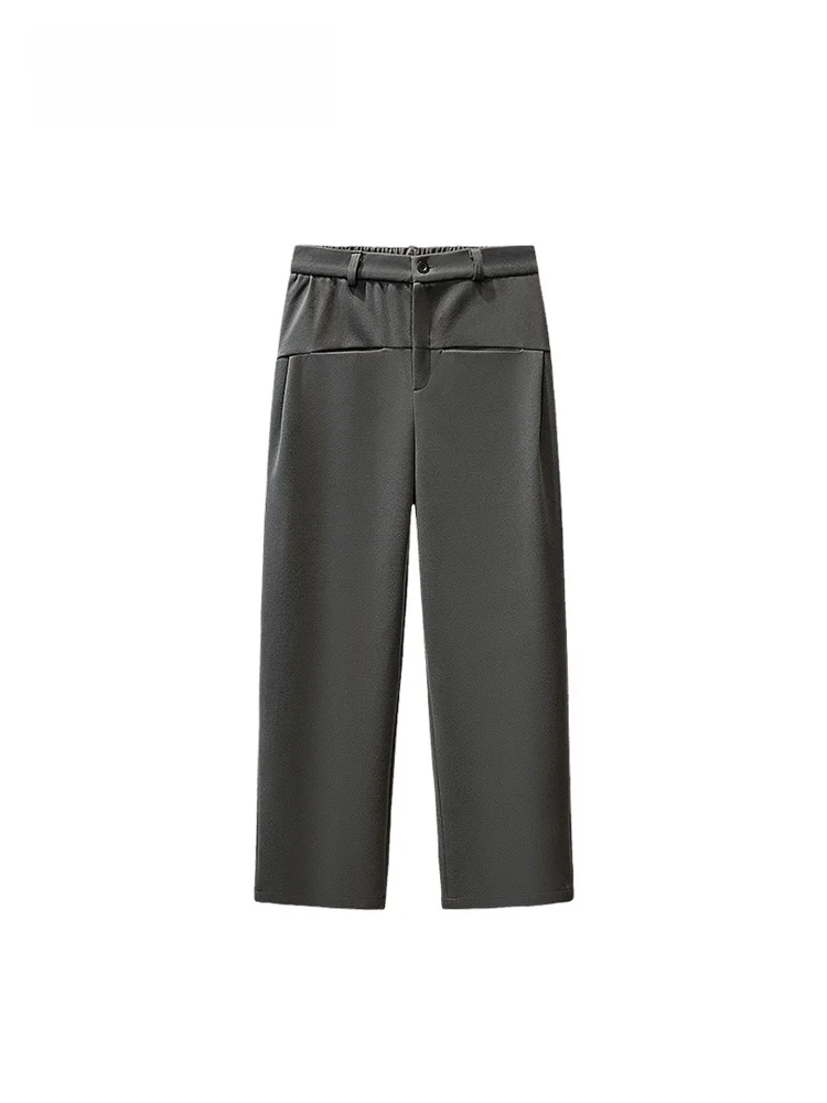 High Waist Fce Lined Suit Pants for Women plus Size Casual Straight Leg Pants Warm Slimming Trousers for Pear aped Ladies
High Waist Fce Lined Suit Pants for Women plus Size Casual Straight Leg Pants Warm Slimming Trousers for Pear aped Ladies