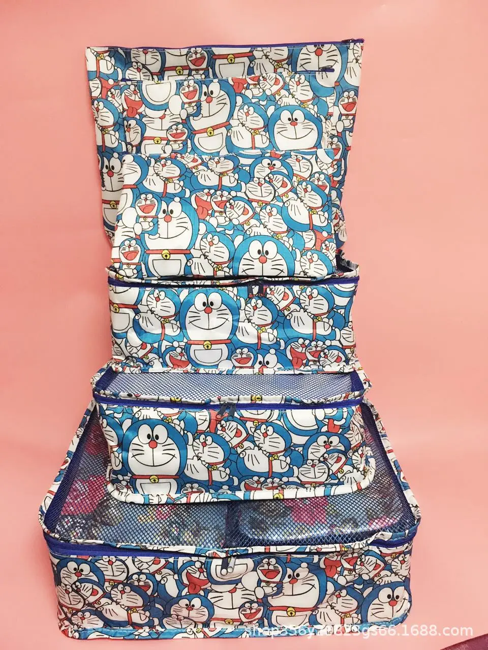 6pcs dust-proof storage wash bag handbag travel cosmetic bag Doraemon travel folding clothes finishing underwear storage bag
6pcs dust-proof storage wash bag handbag travel cosmetic bag Doraemon travel folding clothes finishing underwear storage bag