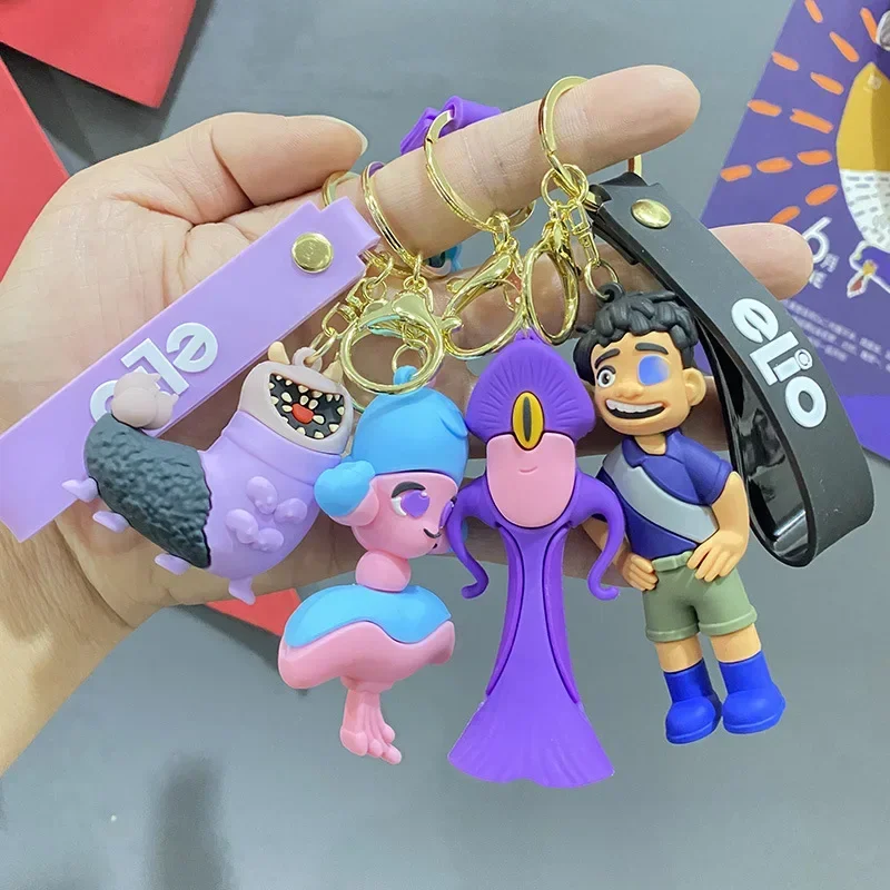 Anime Elio Keychain Kawaii Cute Elio and Monster Cosplay Action Figure Toys KeyRing KeyChain Gifts For Kids Girls Halloween
Anime Elio Keychain Kawaii Cute Elio and Monster Cosplay Action Figure Toys KeyRing KeyChain Gifts For Kids Girls Halloween