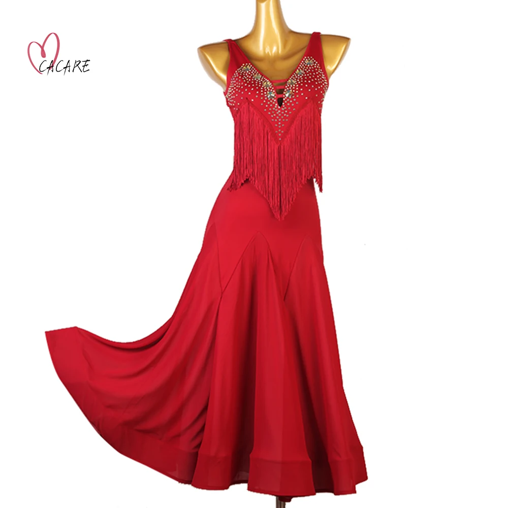 Ballroom Dance Competition Dresses Clothes Waltz Modern Dance Wear Suit Stage Costume Flamenca Female Clothing D1433 Customize
Ballroom Dance Competition Dresses Clothes Waltz Modern Dance Wear Suit Stage Costume Flamenca Female Clothing D1433 Customize