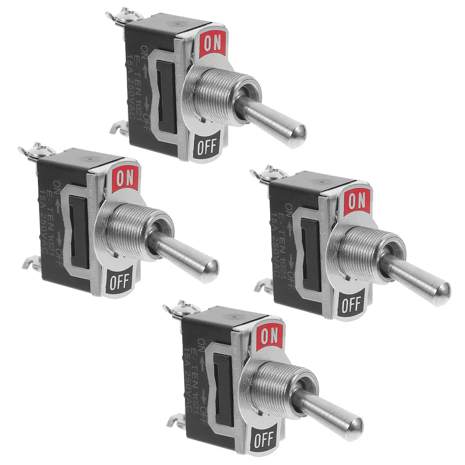 Комплект из 4 автомобильных электрических переключателей (тумблеров) для электроники, водонепроницаемые, для замены в автомобиле
Комплект из 4 автомобильных электрических переключателей (тумблеров) для электроники, водонепроницаемые, для замены в автомобиле