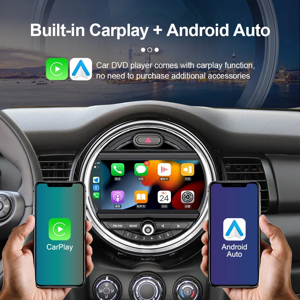 9 Inch Carplay Auto Stereo Radio Video Player GPS Navigation for BMW Mini 2013-2018 3/5 Door F55 F56 F57 NBT/EVO
9 Inch Carplay Auto Stereo Radio Video Player GPS Navigation for BMW Mini 2013-2018 3/5 Door F55 F56 F57 NBT/EVO