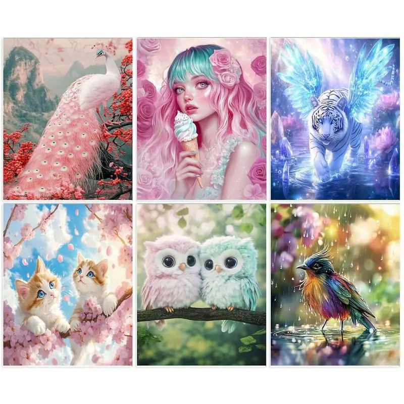 GATYZTORY DIY Painting By Numbers Landscape Oil Painting HandPainted Animal Picture Drawing Wall Decor Acrylic Paints Unique Gif
GATYZTORY DIY Painting By Numbers Landscape Oil Painting HandPainted Animal Picture Drawing Wall Decor Acrylic Paints Unique Gif