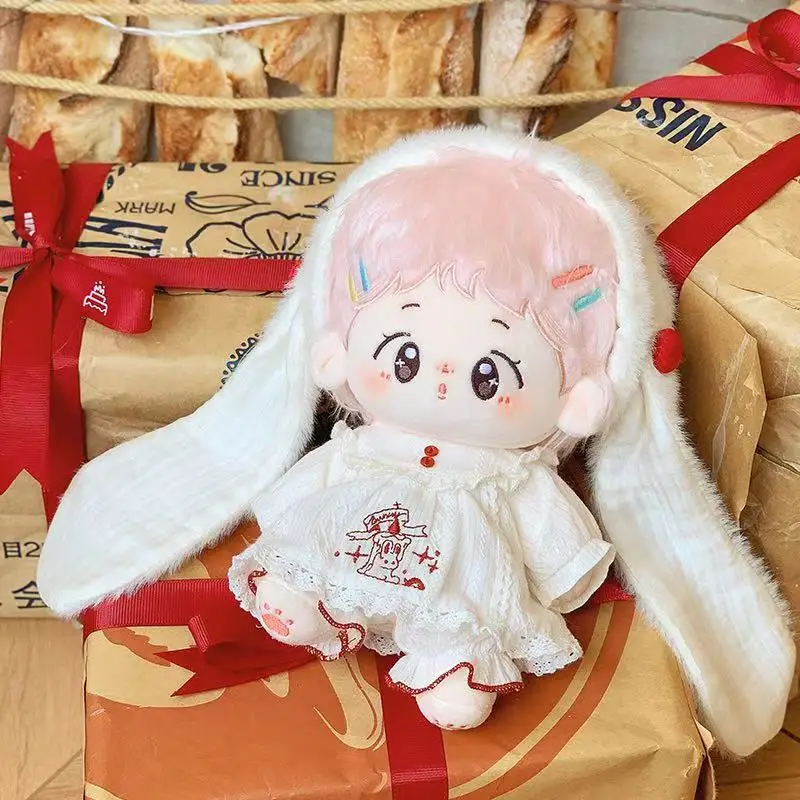 Doll Clothes For 10/20cm Idol Cotton Doll Outfit Accessories Long-eared Rabbit Bunny Dress Up Suit Clothes DIY Collection Gift
Doll Clothes For 10/20cm Idol Cotton Doll Outfit Accessories Long-eared Rabbit Bunny Dress Up Suit Clothes DIY Collection Gift