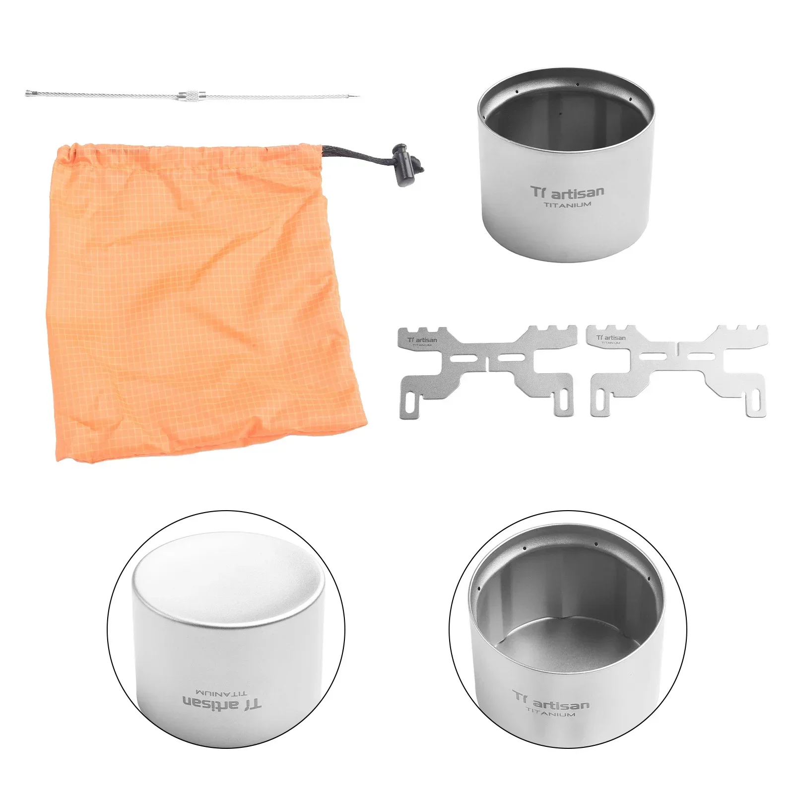1pc Alcohol Stove Cross Stand 70ml Alcohol Stove Outdoor Tool Picnic Titanium Alcohol Stove Camping Alcohol Stove
1pc Alcohol Stove Cross Stand 70ml Alcohol Stove Outdoor Tool Picnic Titanium Alcohol Stove Camping Alcohol Stove