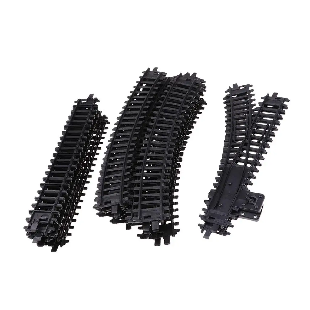 Train Model 1 87 Scale Plastic HO Gauge Railway Layout Kit with Left Switch Rail for Model Scenery Accessory
Train Model 1 87 Scale Plastic HO Gauge Railway Layout Kit with Left Switch Rail for Model Scenery Accessory