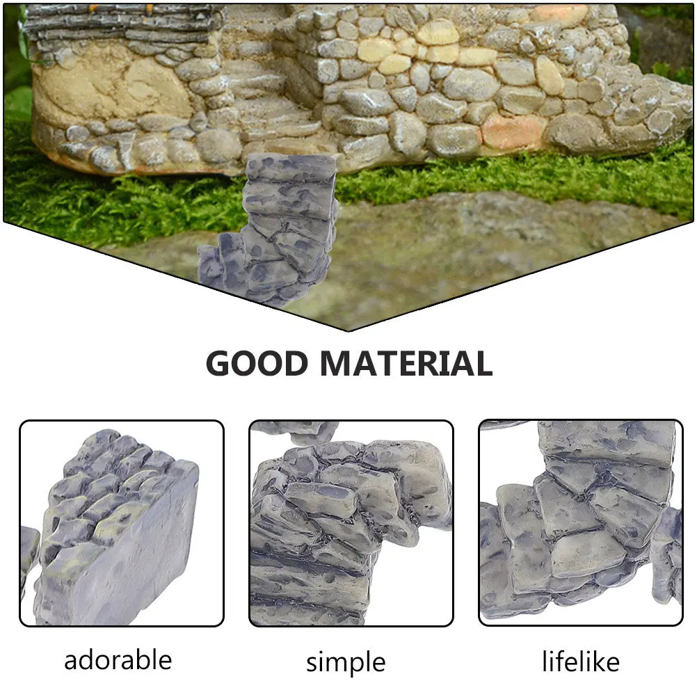16pcs Miniature Stone Stairs Resin Micro Landscape Steps Dollhouse Accessories Tiny Model Garden Ornaments Natural Pathway
16pcs Miniature Stone Stairs Resin Micro Landscape Steps Dollhouse Accessories Tiny Model Garden Ornaments Natural Pathway