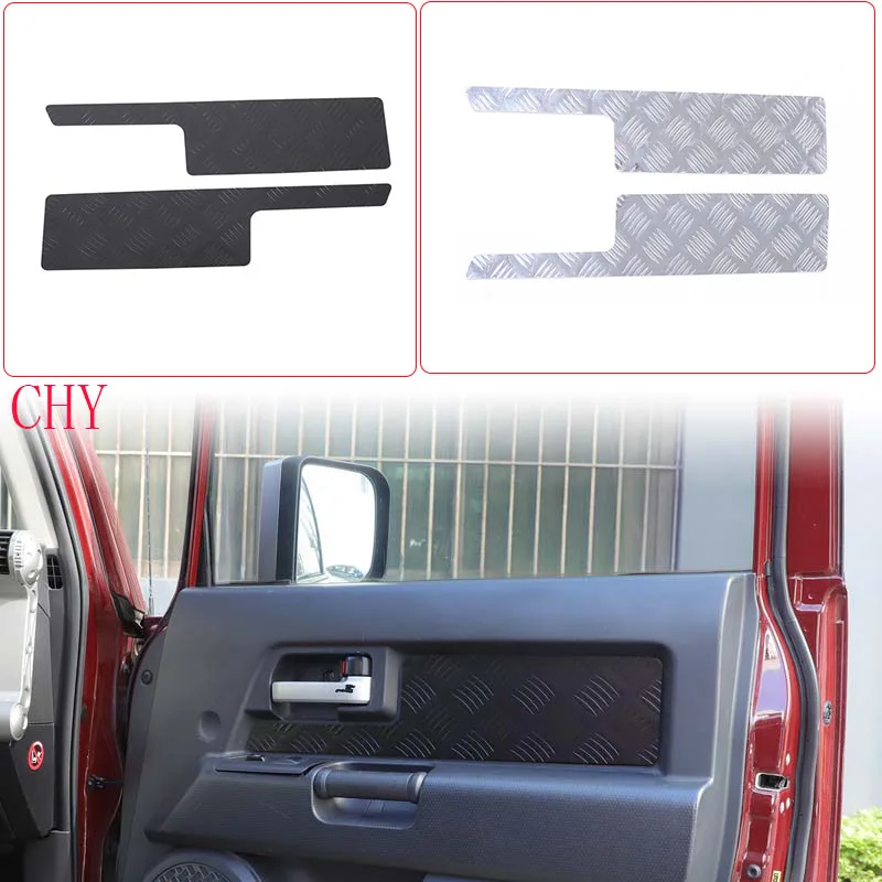 Aluminum Alloy Black For Toyota FJ Cruiser 2007-2021 Car front door inner door cover decoration sticker interior accessories
Aluminum Alloy Black For Toyota FJ Cruiser 2007-2021 Car front door inner door cover decoration sticker interior accessories