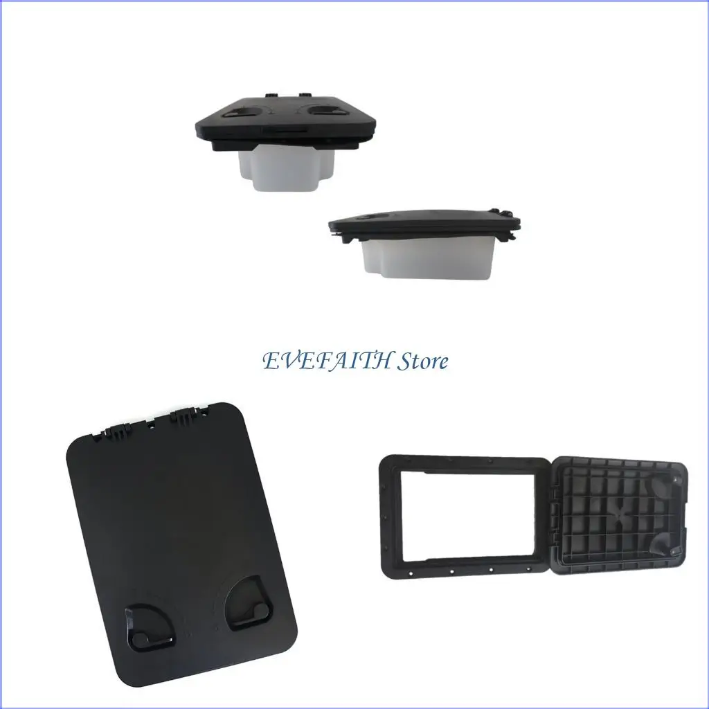 124B Square Marine Panel Cover With Screws Built Of Sturdy Polymer Material For Boats And Ships Waterproof Construction
124B Square Marine Panel Cover With Screws Built Of Sturdy Polymer Material For Boats And Ships Waterproof Construction