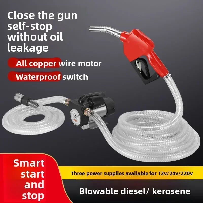 Durable Electric Oil Pump 12v24v220V Small Oil Pump Pumping and Refueling DeviceAll Copper Wire Motor Waterproof Switch
Durable Electric Oil Pump 12v24v220V Small Oil Pump Pumping and Refueling DeviceAll Copper Wire Motor Waterproof Switch