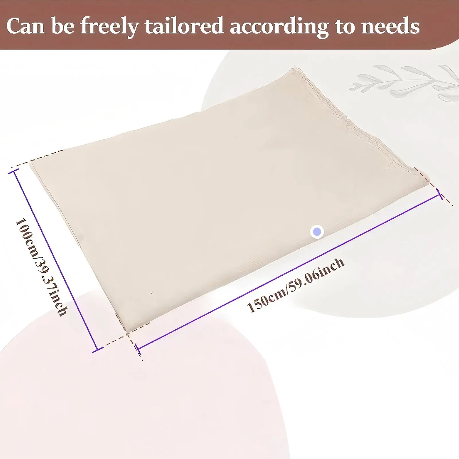 Versatile Linen Tablecloth Rectangle Washable Dining Table Fabric Waterproof Table Mat for Home Table Decoration
Versatile Linen Tablecloth Rectangle Washable Dining Table Fabric Waterproof Table Mat for Home Table Decoration