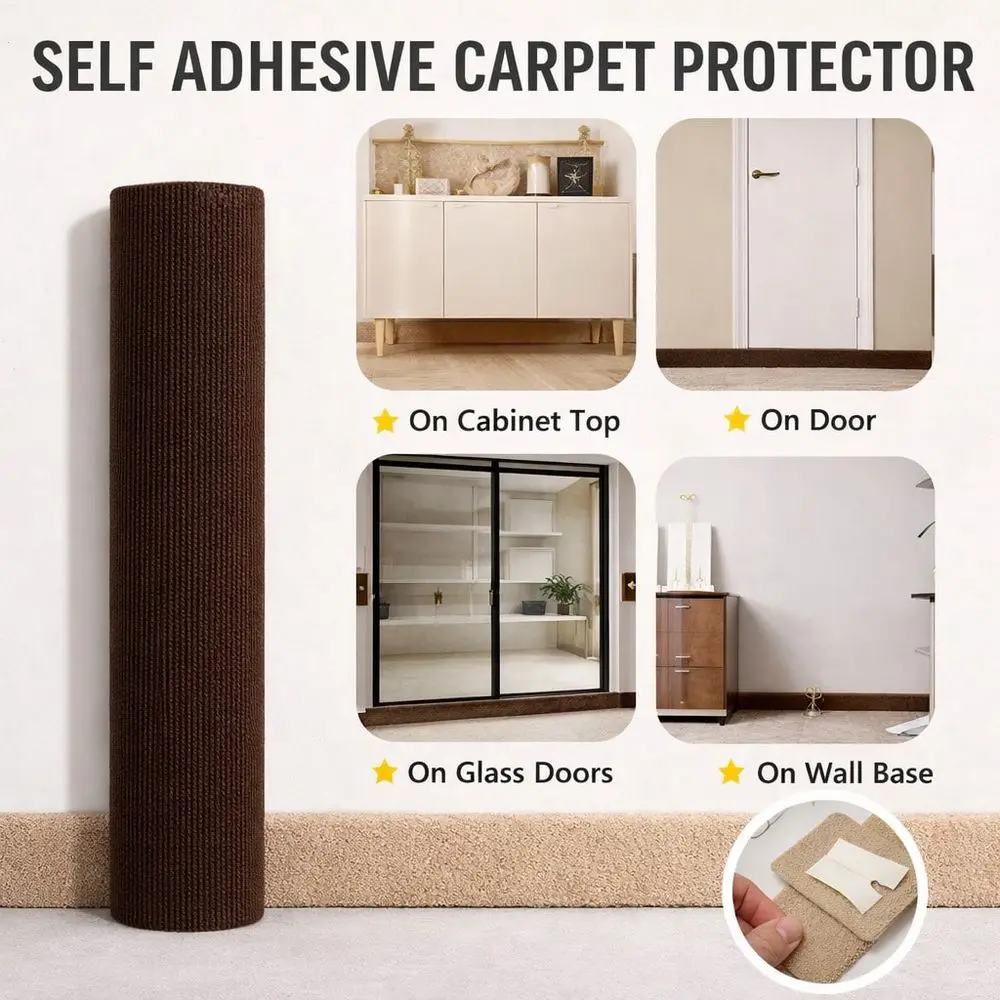 Cat Scratching Board, Cat Climbing Frame, SelfAdhesive Cat Scratching Post, Cat Toy, Cat Jumping Platform, Cat Climbing Wall St
Cat Scratching Board, Cat Climbing Frame, SelfAdhesive Cat Scratching Post, Cat Toy, Cat Jumping Platform, Cat Climbing Wall St