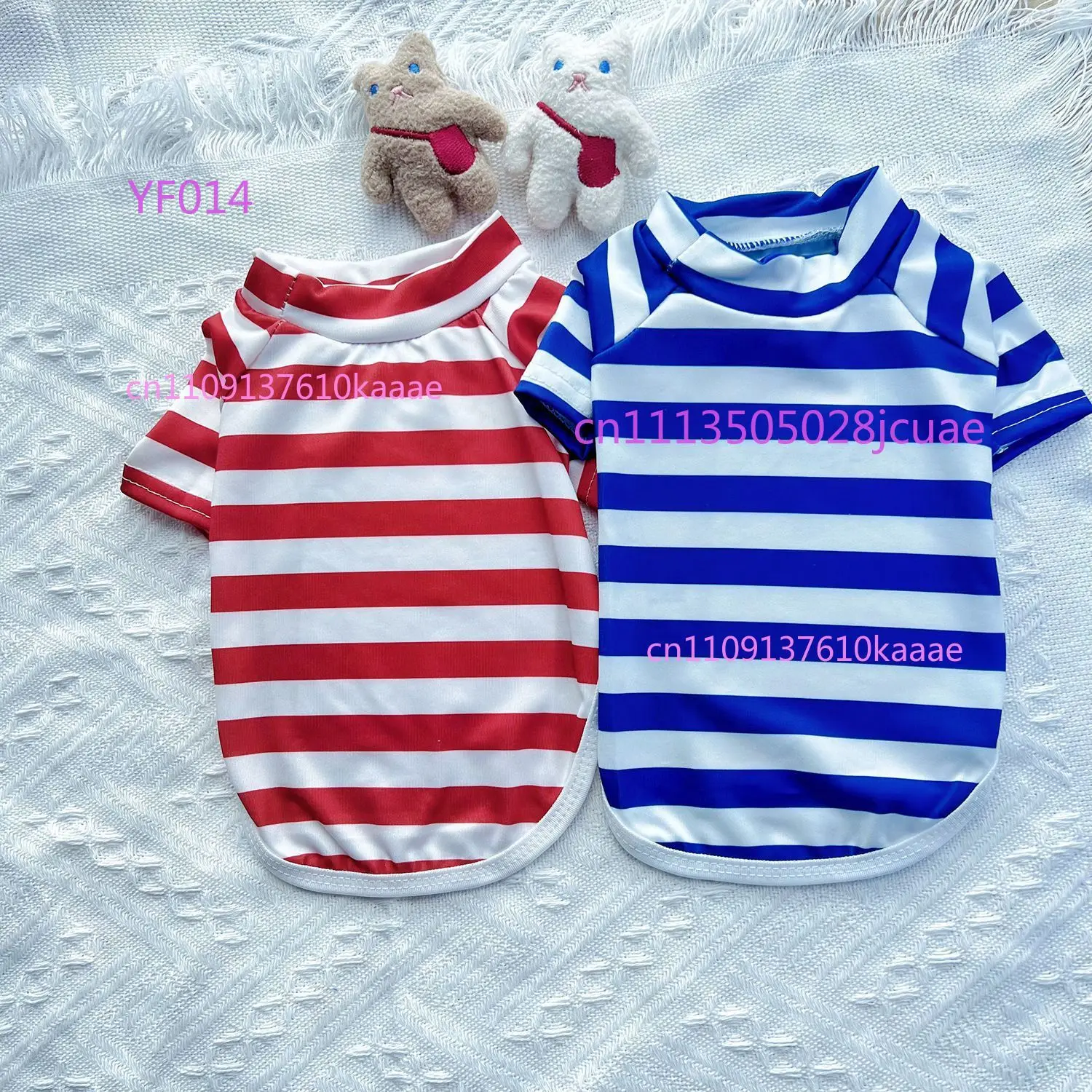 Striped Pet Vest Spring Summer Autumn Breathable Sleeveless Clothes For Small Medium Large Dog Cat Teddy Pomeranian
Striped Pet Vest Spring Summer Autumn Breathable Sleeveless Clothes For Small Medium Large Dog Cat Teddy Pomeranian