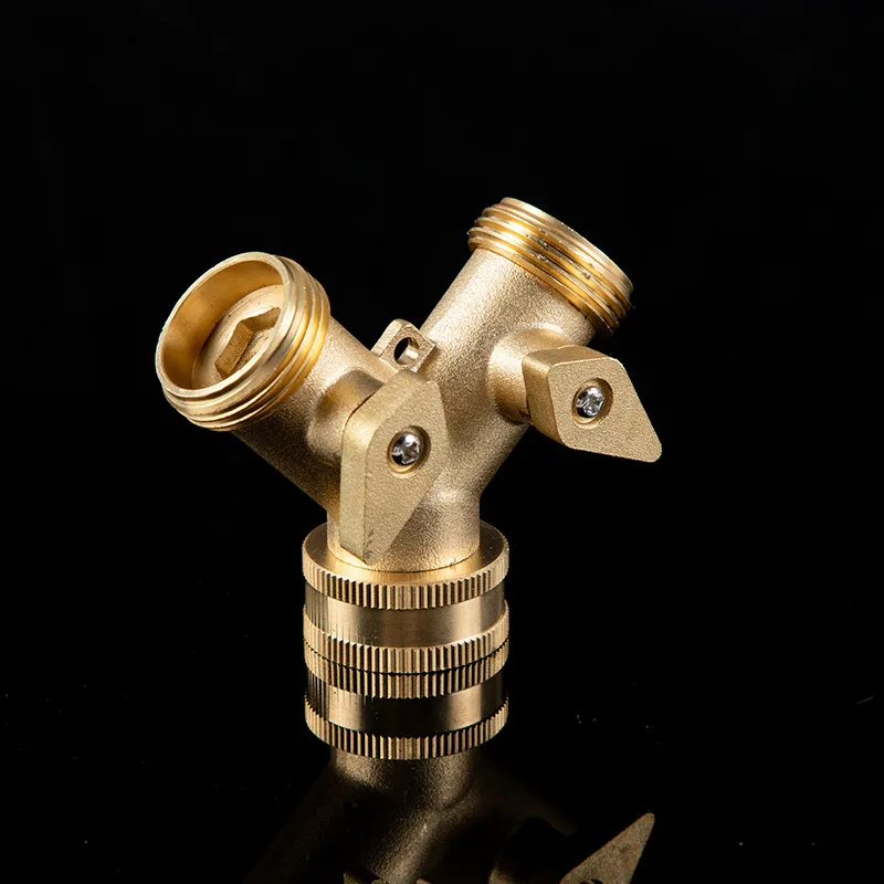 Латунный садовый Y-образный водоразветвитель с шаровым краном, 3/4 дюйма, 1 вход и 2 выхода
Латунный садовый Y-образный водоразветвитель с шаровым краном, 3/4 дюйма, 1 вход и 2 выхода