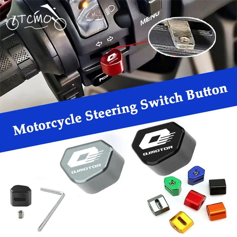 For QJMOTO QJ SRT 800 800X 800SX SVT 650 X SRT700 CNC Aluminum Motorcycle Switch Button Turn Signal Switch Key Cap
For QJMOTO QJ SRT 800 800X 800SX SVT 650 X SRT700 CNC Aluminum Motorcycle Switch Button Turn Signal Switch Key Cap
