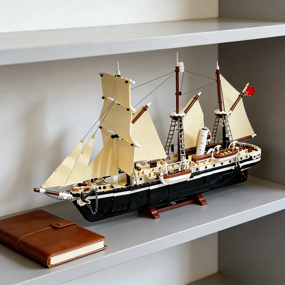 Moc New Fit 10335 The Endurance Explorer Ship Building Blocks Diy Assemble Bricks Toys Birthday Gift For Children Kids 3011PCS
Moc New Fit 10335 The Endurance Explorer Ship Building Blocks Diy Assemble Bricks Toys Birthday Gift For Children Kids 3011PCS