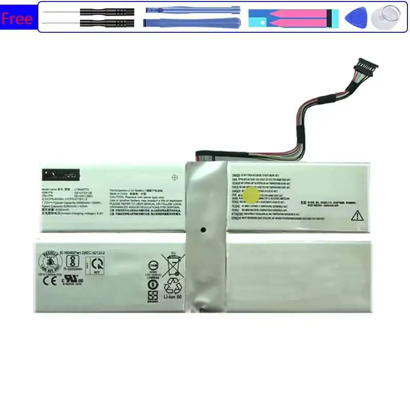 Battery L19C4P70 L19L4P70 L19M4P70 6480mAh For Lenovo Thinkpad X1 Fold Gen 1-20RL 1-20RK SB10T83126 SB10T83127 5B10W13884 Laptop
Battery L19C4P70 L19L4P70 L19M4P70 6480mAh For Lenovo Thinkpad X1 Fold Gen 1-20RL 1-20RK SB10T83126 SB10T83127 5B10W13884 Laptop