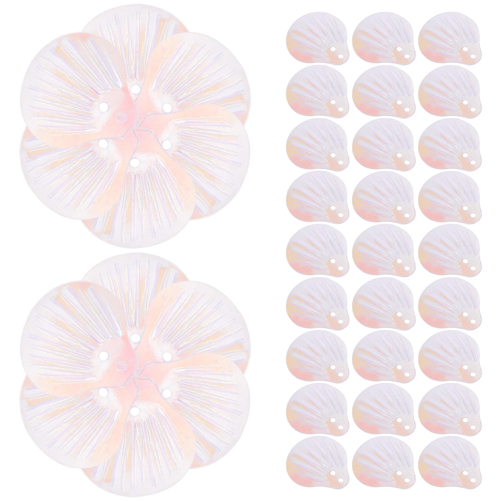 Sparkling Shell Loose Sequins Paillettes Hole Color Shifting Embroidery Bridal Applique Scrapbooking DIY Sewing Crafts Wedding 
Sparkling Shell Loose Sequins Paillettes Hole Color Shifting Embroidery Bridal Applique Scrapbooking DIY Sewing Crafts Wedding