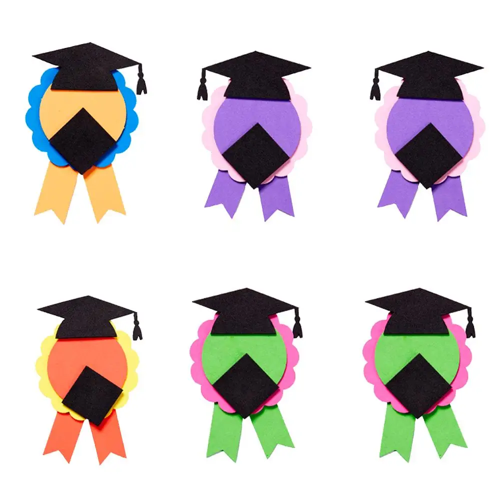 6 Pcs Graduation Medal Awards Kids Children DIY Material Practical Durable Creative Educational Tool Bright Color Easy Assemble
6 Pcs Graduation Medal Awards Kids Children DIY Material Practical Durable Creative Educational Tool Bright Color Easy Assemble