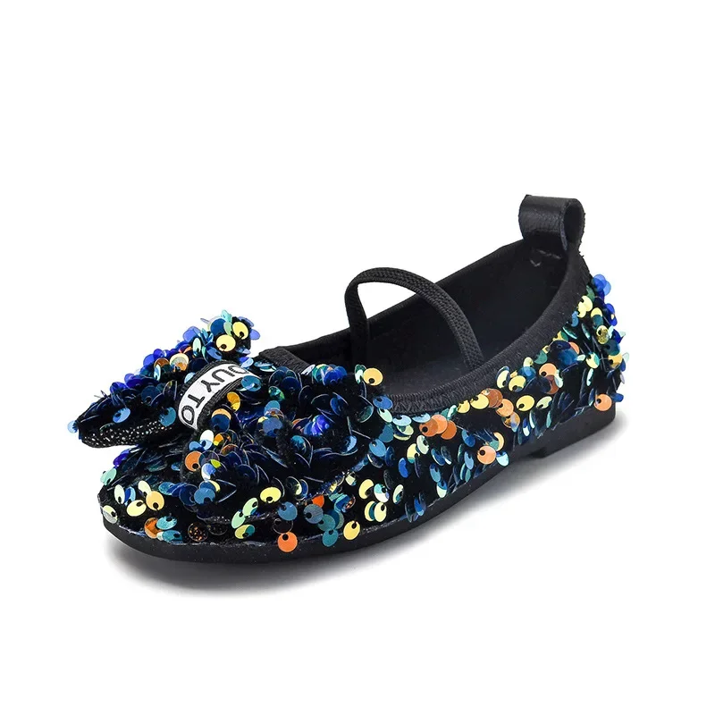 Fashion Girls Shoes Kids Bling Shoes Slip-on Loafers Soft Sequined Cloth Children Flats Glitter Dress Shoes For Wedding Bow-knot
Fashion Girls Shoes Kids Bling Shoes Slip-on Loafers Soft Sequined Cloth Children Flats Glitter Dress Shoes For Wedding Bow-knot