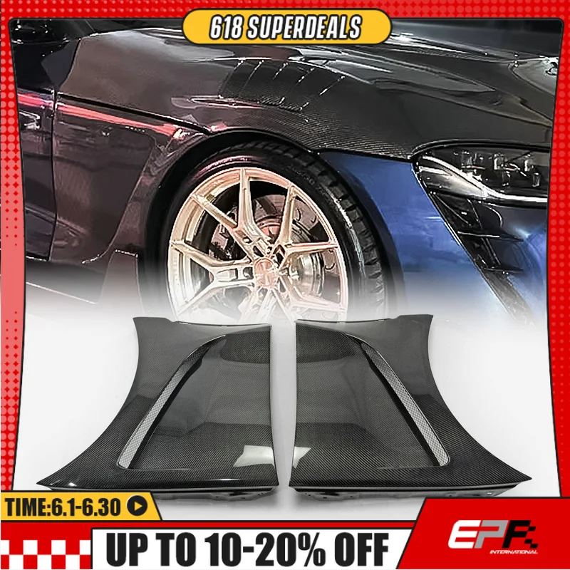 For Toyota Supra A90 Carbon Fiber EPA Style Front Fender
For Toyota Supra A90 Carbon Fiber EPA Style Front Fender