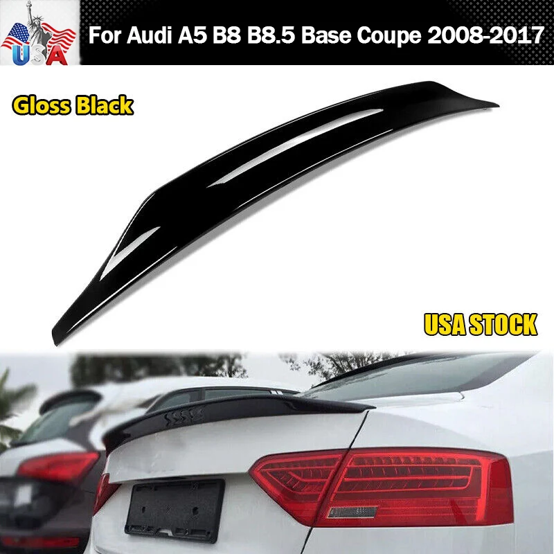 Tail Trunk Spoiler For Audi A5 B8 B8.5 Coupe Duckbill Style Gloss Black Rear Spoiler Wing 2008 2009 2010 2012 2013-2016
Tail Trunk Spoiler For Audi A5 B8 B8.5 Coupe Duckbill Style Gloss Black Rear Spoiler Wing 2008 2009 2010 2012 2013-2016