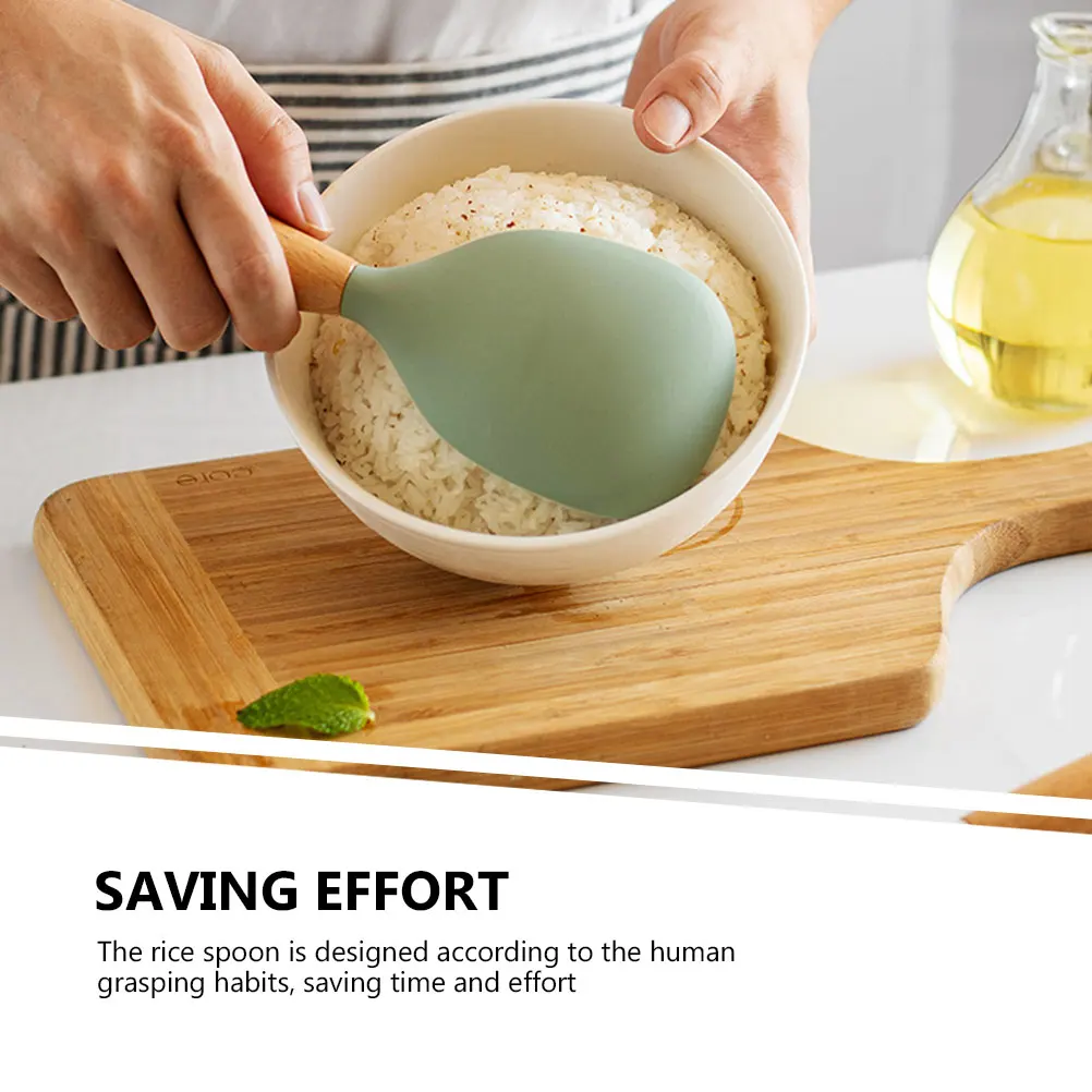 Silicone Rice Spoon Non Stick Reusable Standing Ladle Kitchen Accessories Compact Rice Scooper Safe Orange
Silicone Rice Spoon Non Stick Reusable Standing Ladle Kitchen Accessories Compact Rice Scooper Safe Orange