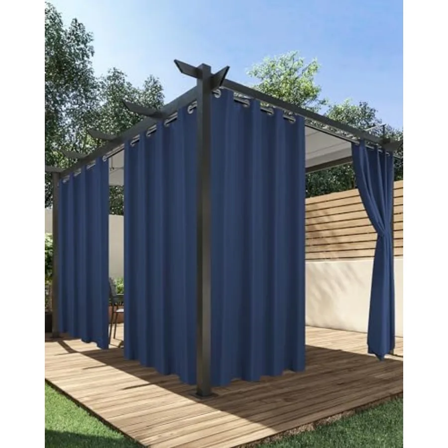 Outdoor Curtains for Patio Waterproof, 4 Panels - 54 x 84 Inch - Privacy Protection and Light Filtering Curtains Grommet Outsid
Outdoor Curtains for Patio Waterproof, 4 Panels - 54 x 84 Inch - Privacy Protection and Light Filtering Curtains Grommet Outsid