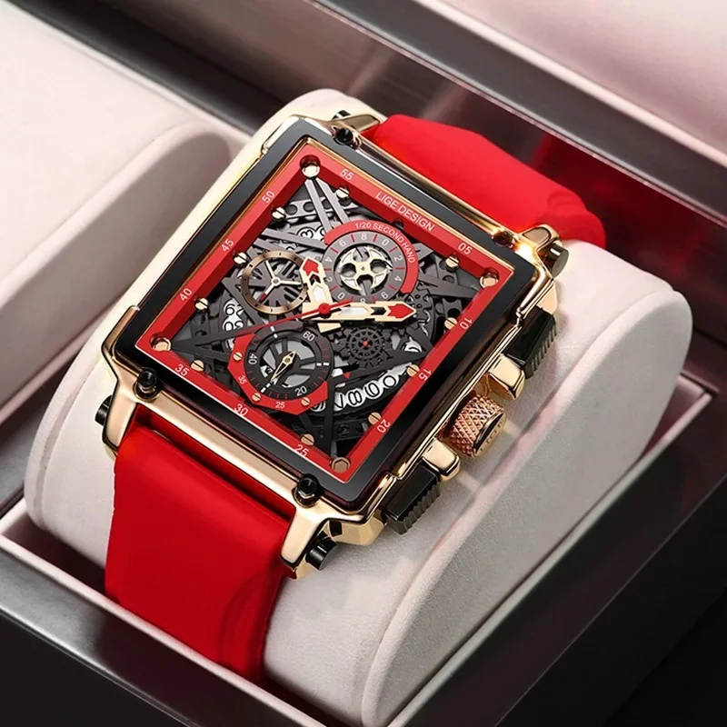 Fashion Multifunctional Luminous Pointer Rubber Strap Quartz Watch Auto-date Waterproof Mens Casual Wristwatch
Fashion Multifunctional Luminous Pointer Rubber Strap Quartz Watch Auto-date Waterproof Mens Casual Wristwatch