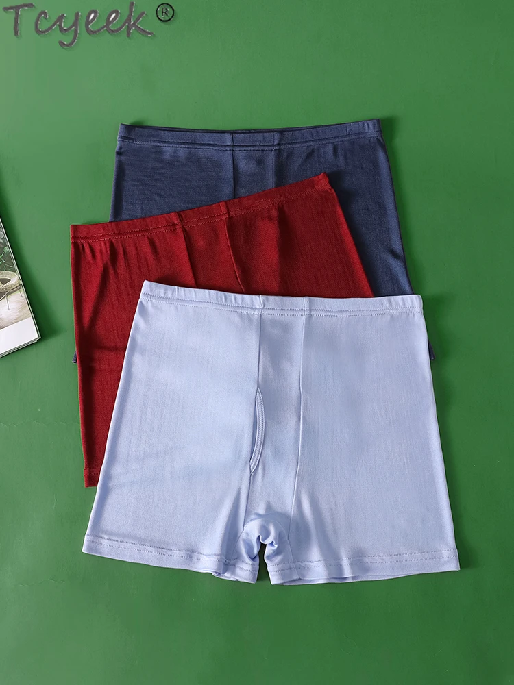 Tcyeek Natural Silk Boxers for Man Underwear Loose Plus Size Mens Boxer High Quality Sports Comfort Male Boxers Трусы Мужские
Tcyeek Natural Silk Boxers for Man Underwear Loose Plus Size Mens Boxer High Quality Sports Comfort Male Boxers Трусы Мужские