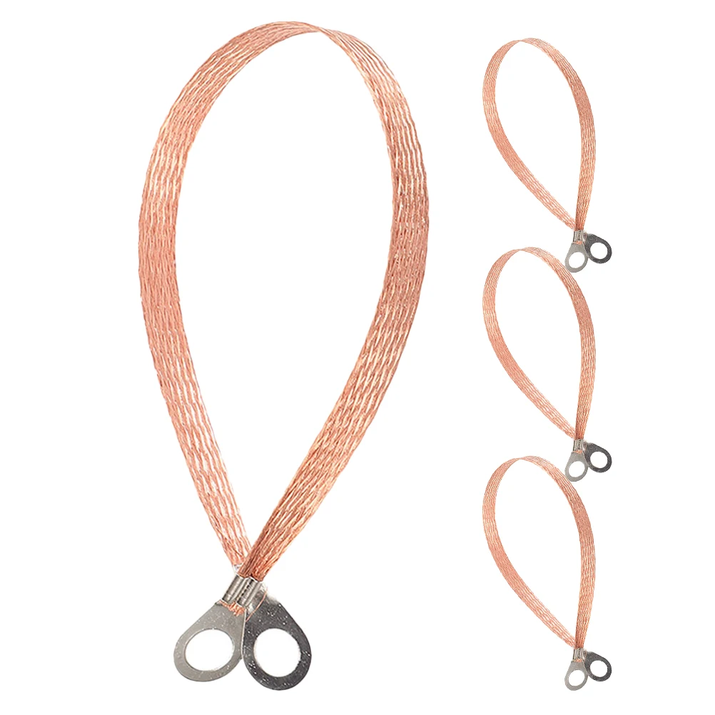 4pcs Cable for Cars Clip Clamp Automotive Ground Strap Copper Ground Strap Vehicle Grounding Straps Truck
4pcs Cable for Cars Clip Clamp Automotive Ground Strap Copper Ground Strap Vehicle Grounding Straps Truck