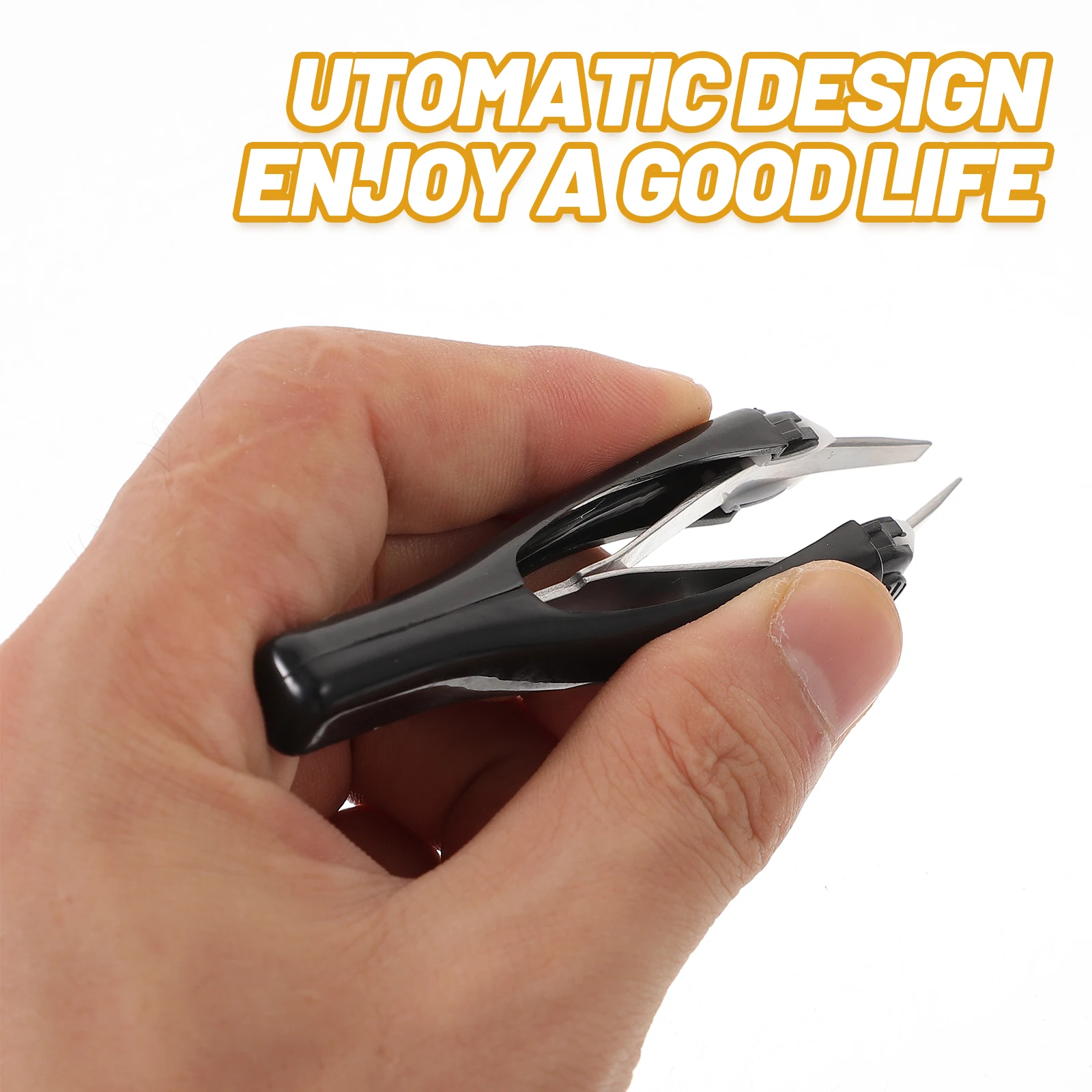 Automatic Eyebrow Tweezers Retractable Portable Black Precision Removal Set Stainless Steel Anti Rust Long Use Smart Design
Automatic Eyebrow Tweezers Retractable Portable Black Precision Removal Set Stainless Steel Anti Rust Long Use Smart Design