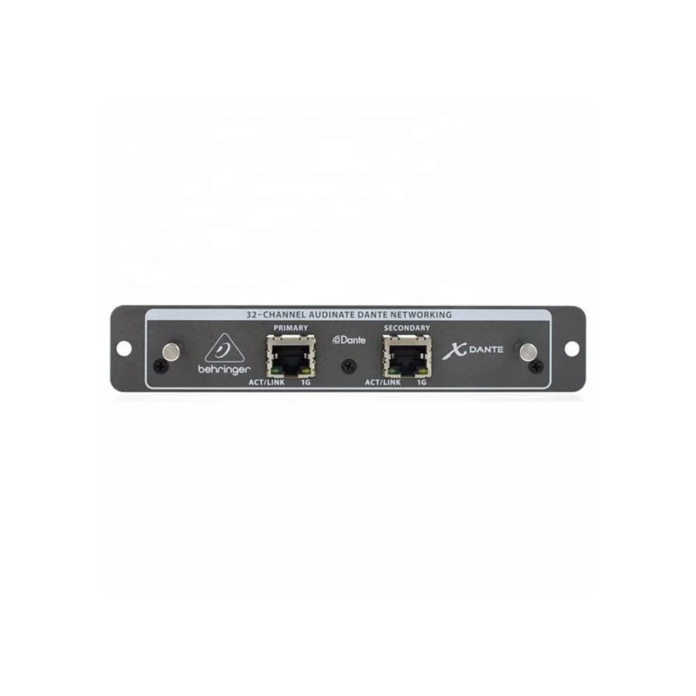 Behringer X-Dante For Behringer X32 And Midas M32 Digital Consoles 32-Channel Expansion Card Pa System Audio Equipment
Behringer X-Dante For Behringer X32 And Midas M32 Digital Consoles 32-Channel Expansion Card Pa System Audio Equipment