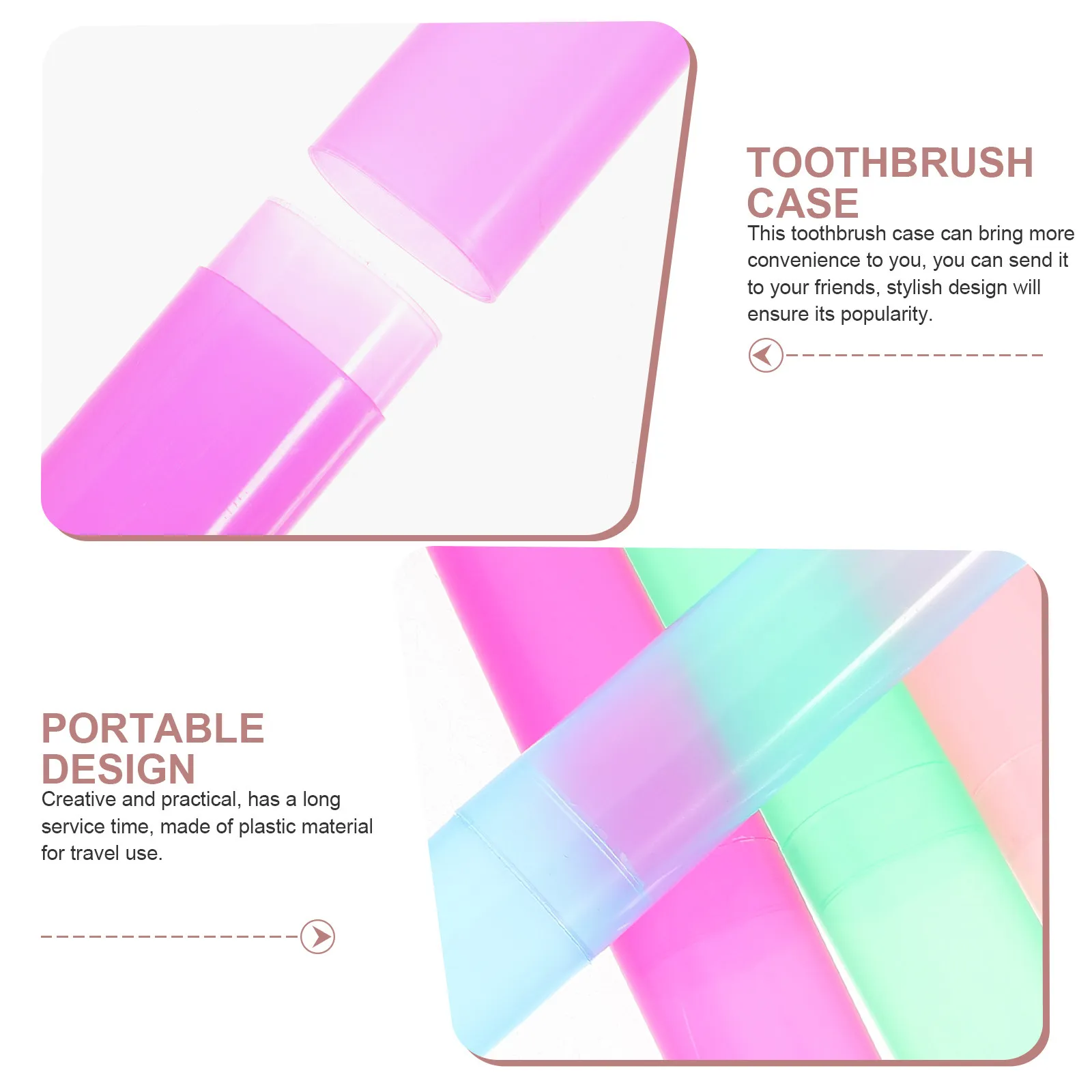 Набор из 4 пластиковых футляров для зубных щеток и пасты, портативные дорожные органайзеры для хранения, держатели для зубных щеток
Набор из 4 пластиковых футляров для зубных щеток и пасты, портативные дорожные органайзеры для хранения, держатели для зубных щеток