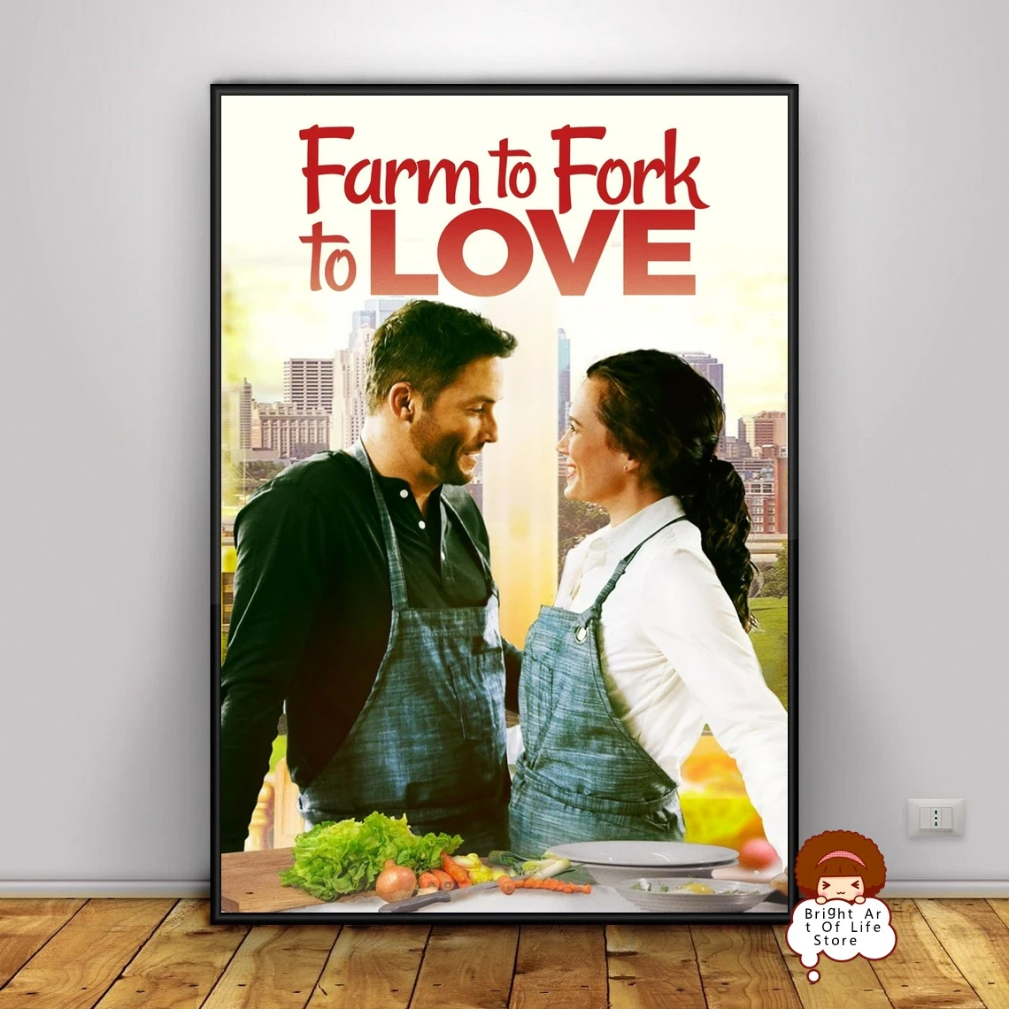 Farm to Fork to Love (2021) Movie Poster Cover Photo Canvas Print Wall Art Home Decor (Unframed)
Farm to Fork to Love (2021) Movie Poster Cover Photo Canvas Print Wall Art Home Decor (Unframed)