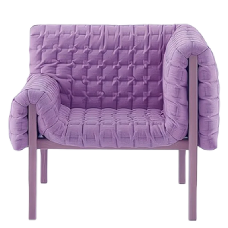 French high-end modern simple leisure living room single sofa chair
French high-end modern simple leisure living room single sofa chair