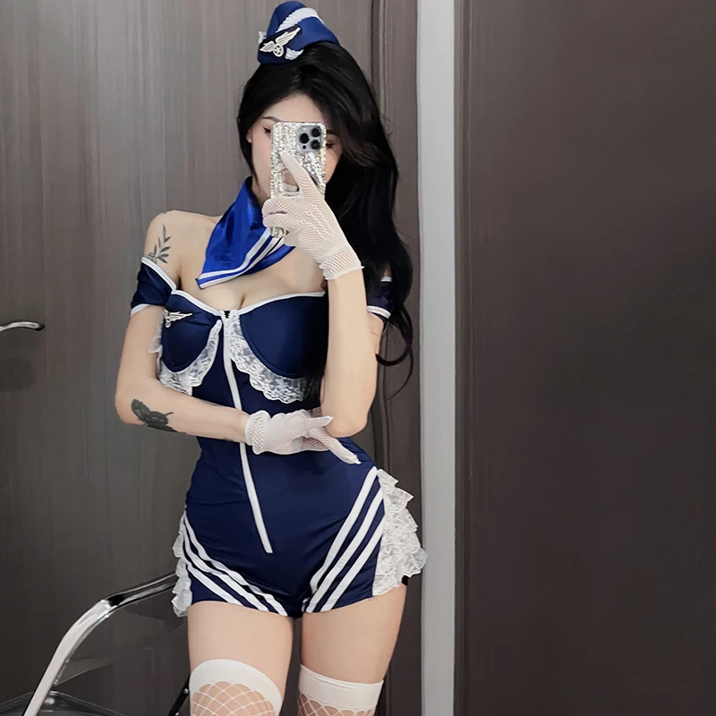 Сексуальный костюм моряка для девочек, комплект для выступлений в ночном клубе, сцена Bro Baş Lady, офицерский наряд полиции, экономия воды, ручная модель Fem 
Сексуальный костюм моряка для девочек, комплект для выступлений в ночном клубе, сцена Bro Baş Lady, офицерский наряд полиции, экономия воды, ручная модель Fem