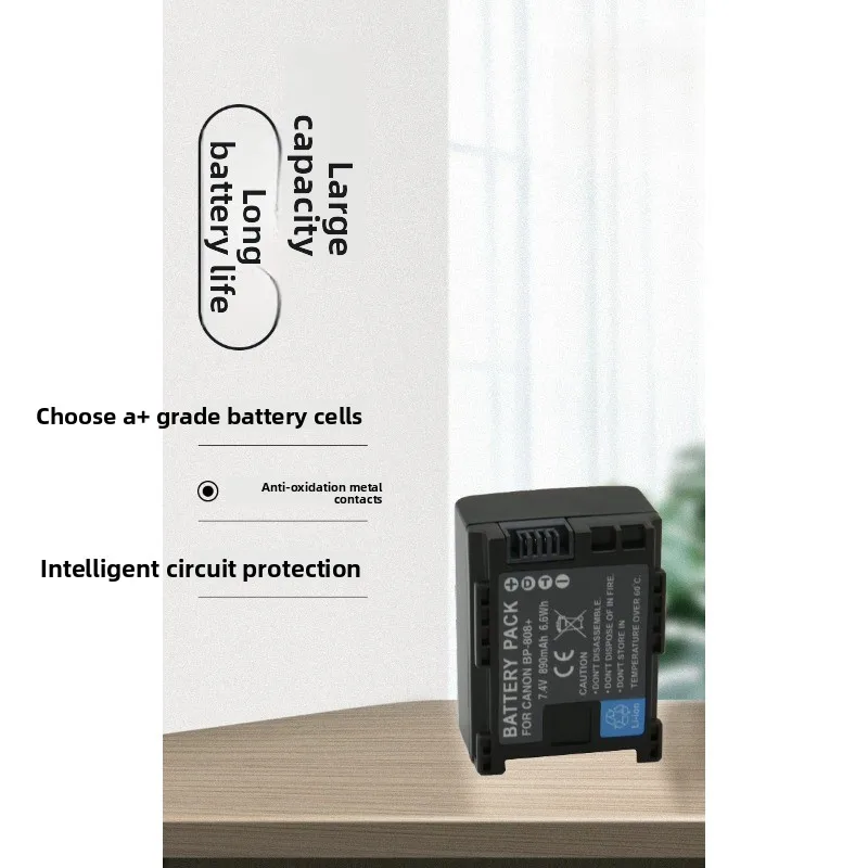 New BP-828 BP808 BP809 Camera Battery For Canon VIXIA HF10 HF100 HF11 HF20 HF200 HG20 + USB Dual Channel Charger 7.4V 890mAh
New BP-828 BP808 BP809 Camera Battery For Canon VIXIA HF10 HF100 HF11 HF20 HF200 HG20 + USB Dual Channel Charger 7.4V 890mAh