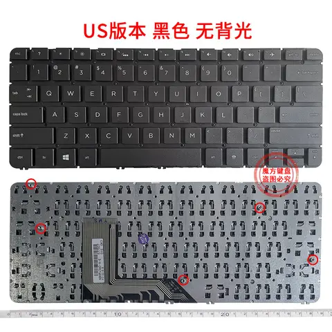 NEW US/SP keyboard for HP Spectre X360 13-4001 13T-4000 13-4000 4001 TPN-Q157 13-4103DX Spanish  English With backlight