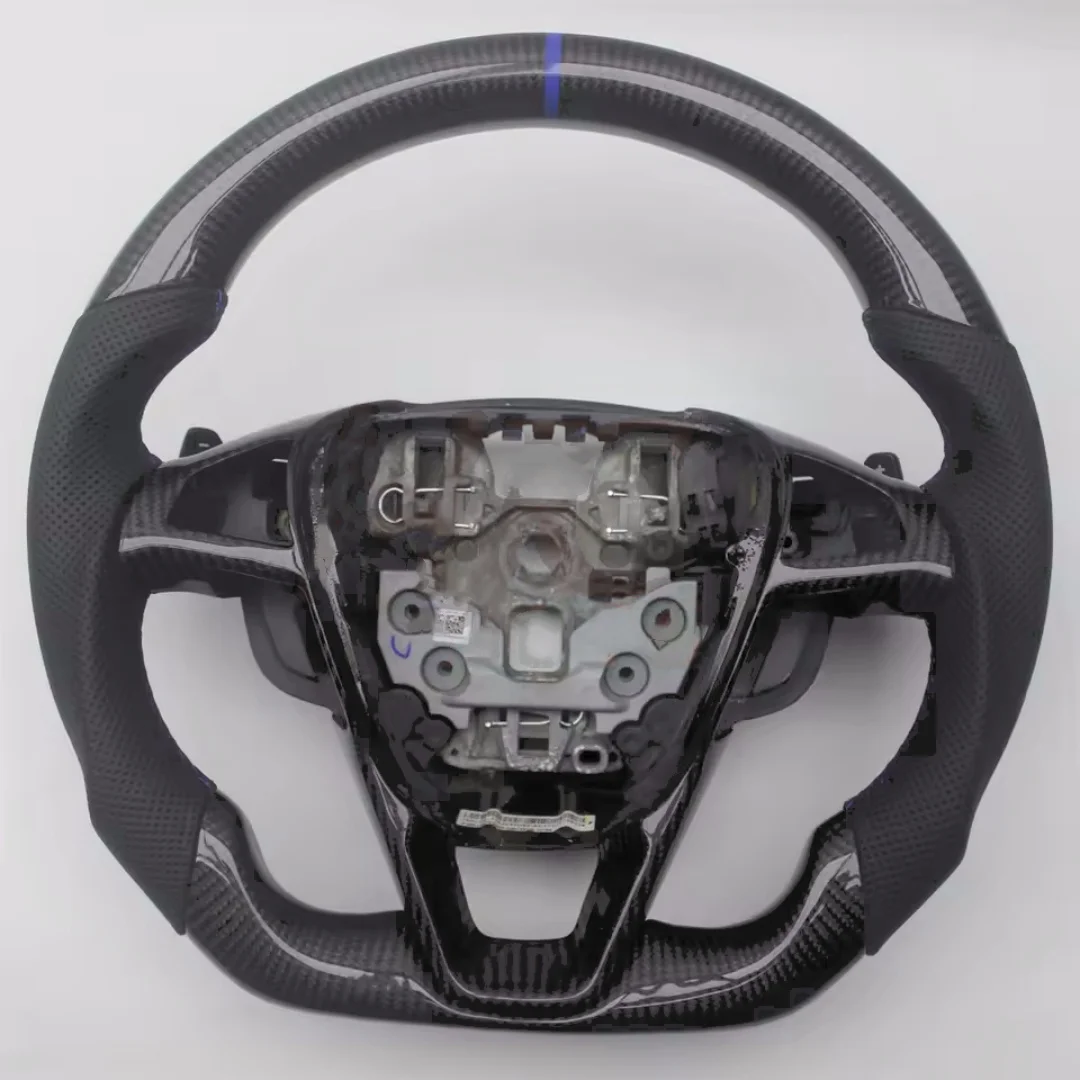 Replacement For Ford Fusion Mondeo MK5 2014-2020 Leather Real Carbon Fiber Steering Wheel
Replacement For Ford Fusion Mondeo MK5 2014-2020 Leather Real Carbon Fiber Steering Wheel