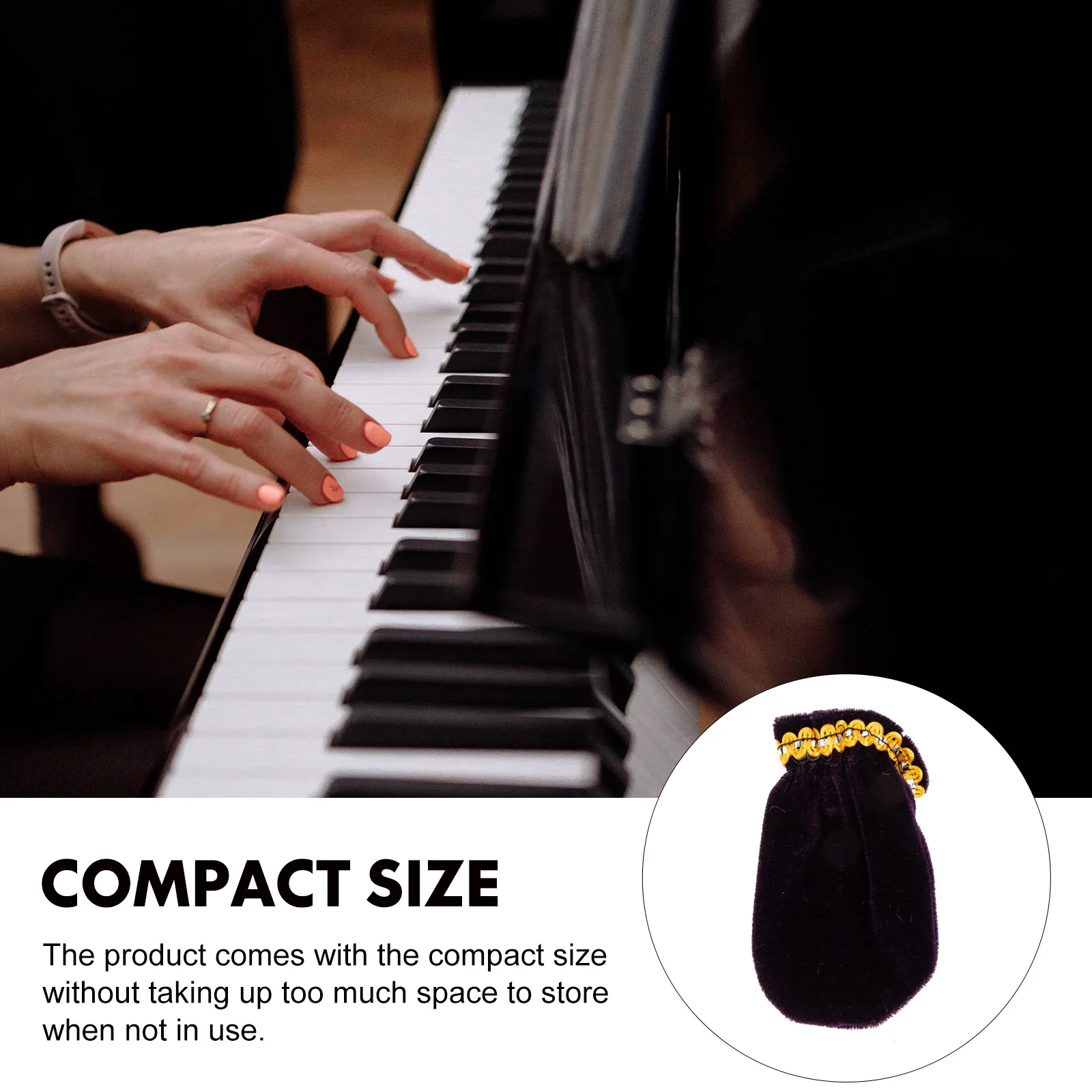 6 Pcs Piano Pedal Covers Protective Dustproof Anti Scratch Compact Size Elastic Sleeves Keyboard Instrument
6 Pcs Piano Pedal Covers Protective Dustproof Anti Scratch Compact Size Elastic Sleeves Keyboard Instrument