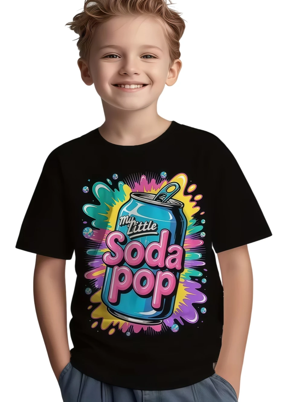 My Little Soda Pop T-Shirt for Kids Music Korean Anime T-Shirt Rap Hip Hop Girl Clothes Gift Cute Saying Tee Children Top
My Little Soda Pop T-Shirt for Kids Music Korean Anime T-Shirt Rap Hip Hop Girl Clothes Gift Cute Saying Tee Children Top