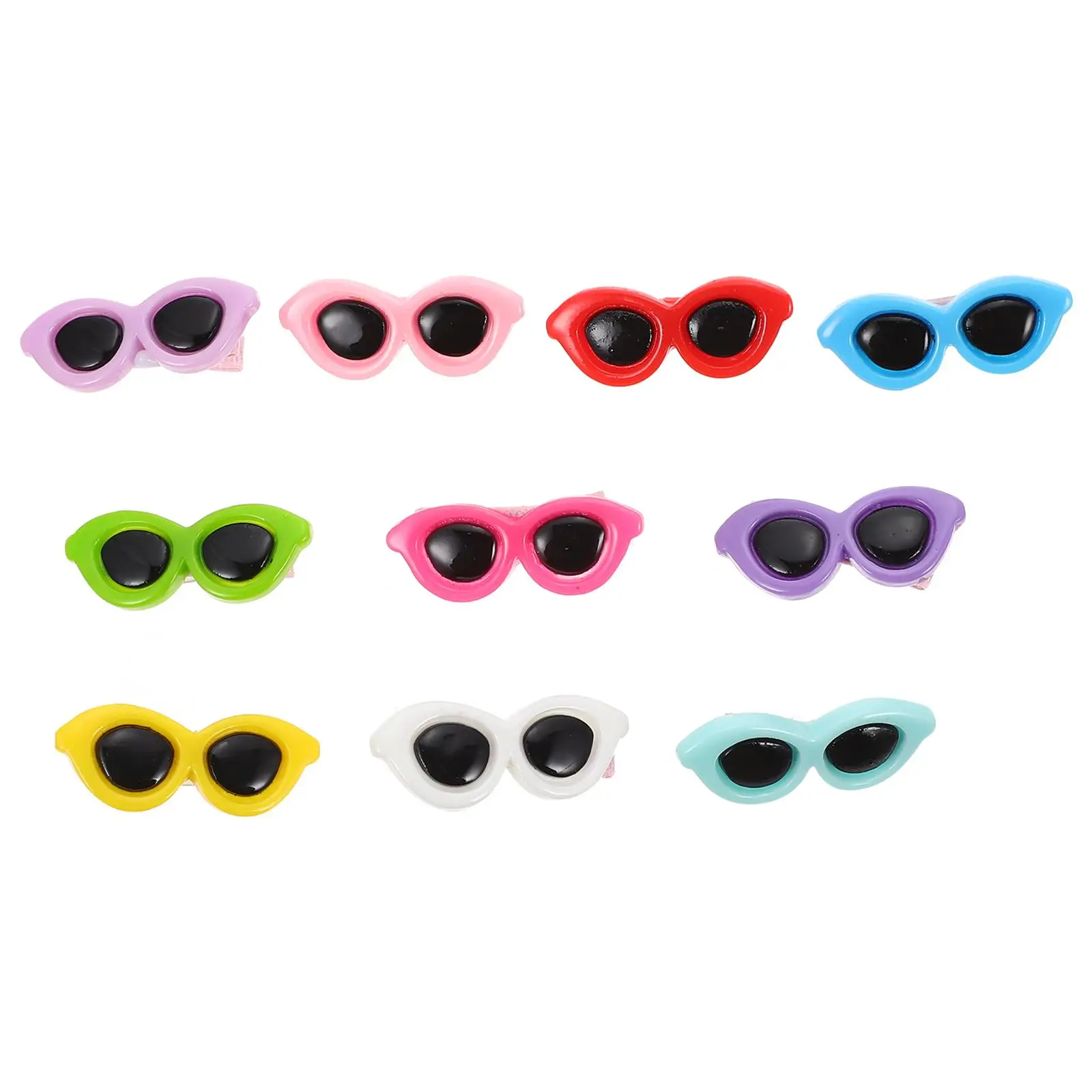 10 Pcs Pet Sunglasses Hairpin Stylish Plastic Puppy Clips Dog Accessories Cat Headdress Dog Hair Clips Pet Hair Accessories
10 Pcs Pet Sunglasses Hairpin Stylish Plastic Puppy Clips Dog Accessories Cat Headdress Dog Hair Clips Pet Hair Accessories