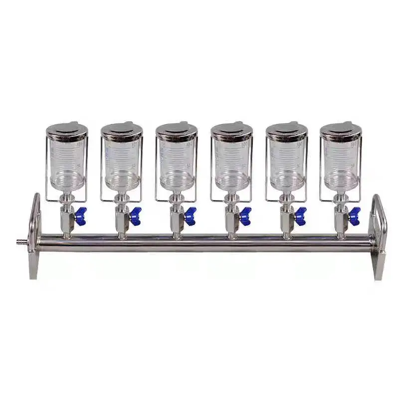 Glass multi-membrane filter, stainless steel microbial limit instrument
Glass multi-membrane filter, stainless steel microbial limit instrument