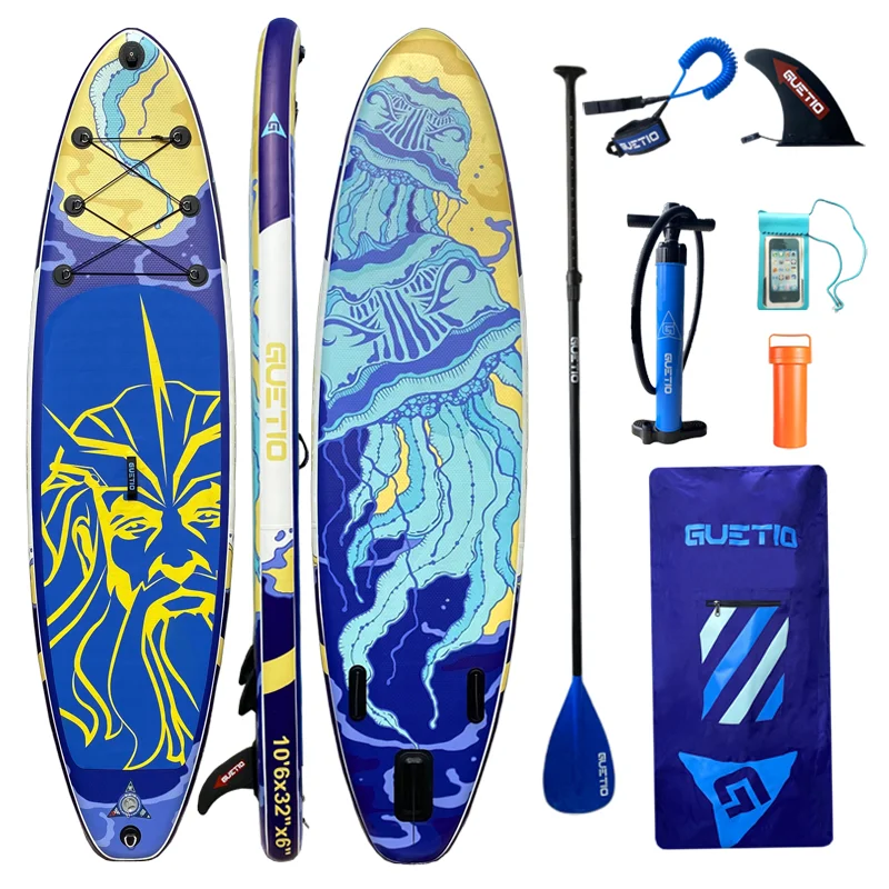 SUP Double Layer Standing Up Surfboard Fishing Touring Water Sports Inflatable Standing Paddle Board Sup
SUP Double Layer Standing Up Surfboard Fishing Touring Water Sports Inflatable Standing Paddle Board Sup