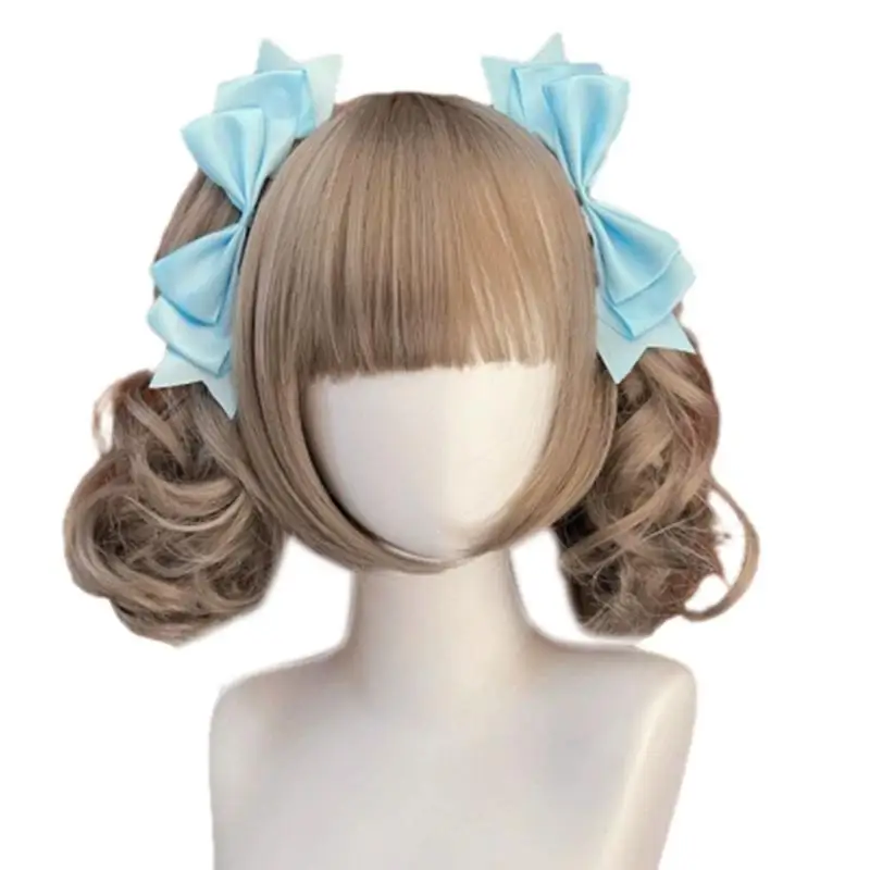 A52E 1 Pair Hair Clip with 3D Bowknot Ribbon Hairpin Hairpin Female Maid Cosplay Fashionable and Unique Hair Accessories
A52E 1 Pair Hair Clip with 3D Bowknot Ribbon Hairpin Hairpin Female Maid Cosplay Fashionable and Unique Hair Accessories